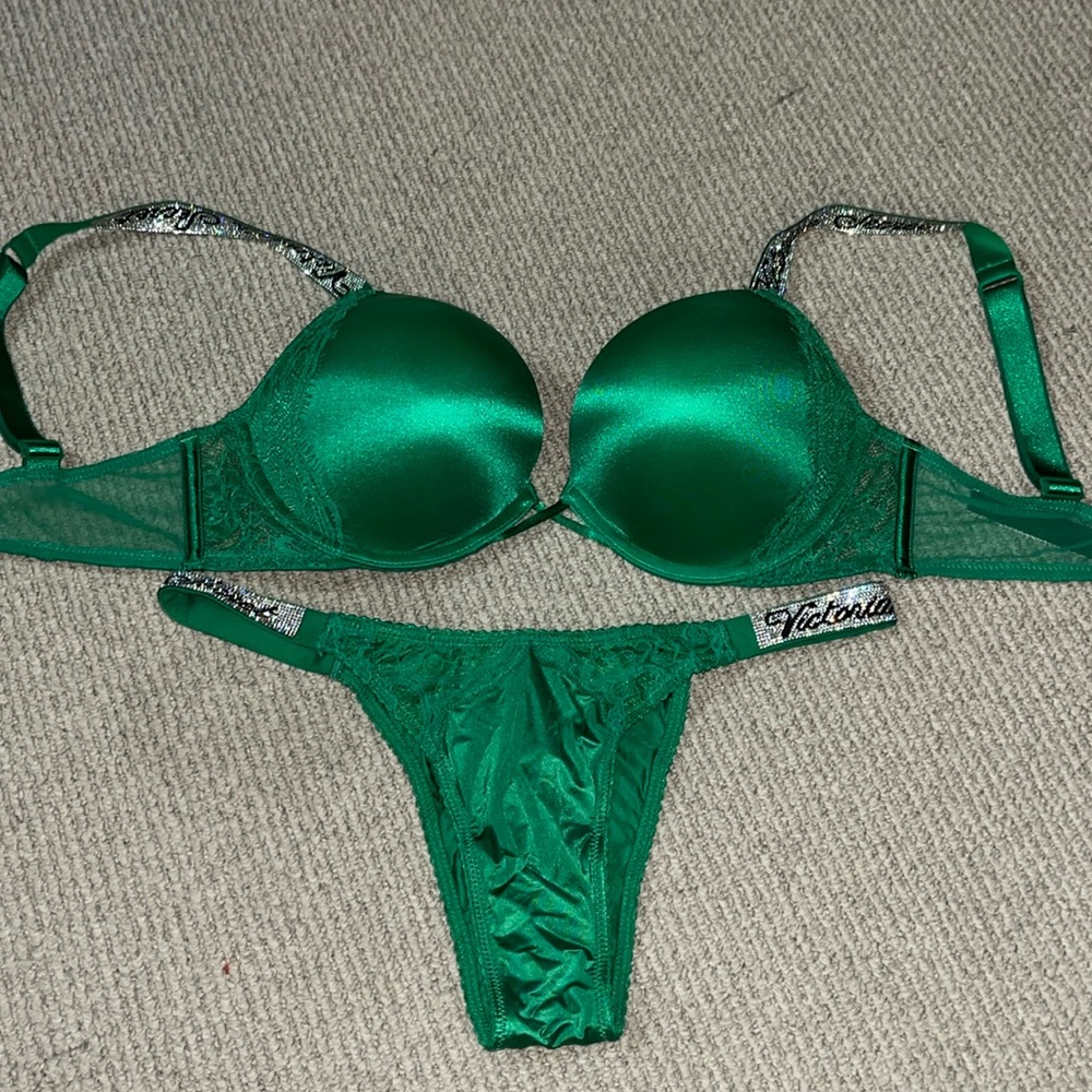Green Victoria Secret Set